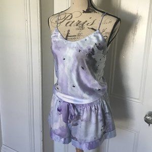 Victoria's Secret Satin Cami Short Set